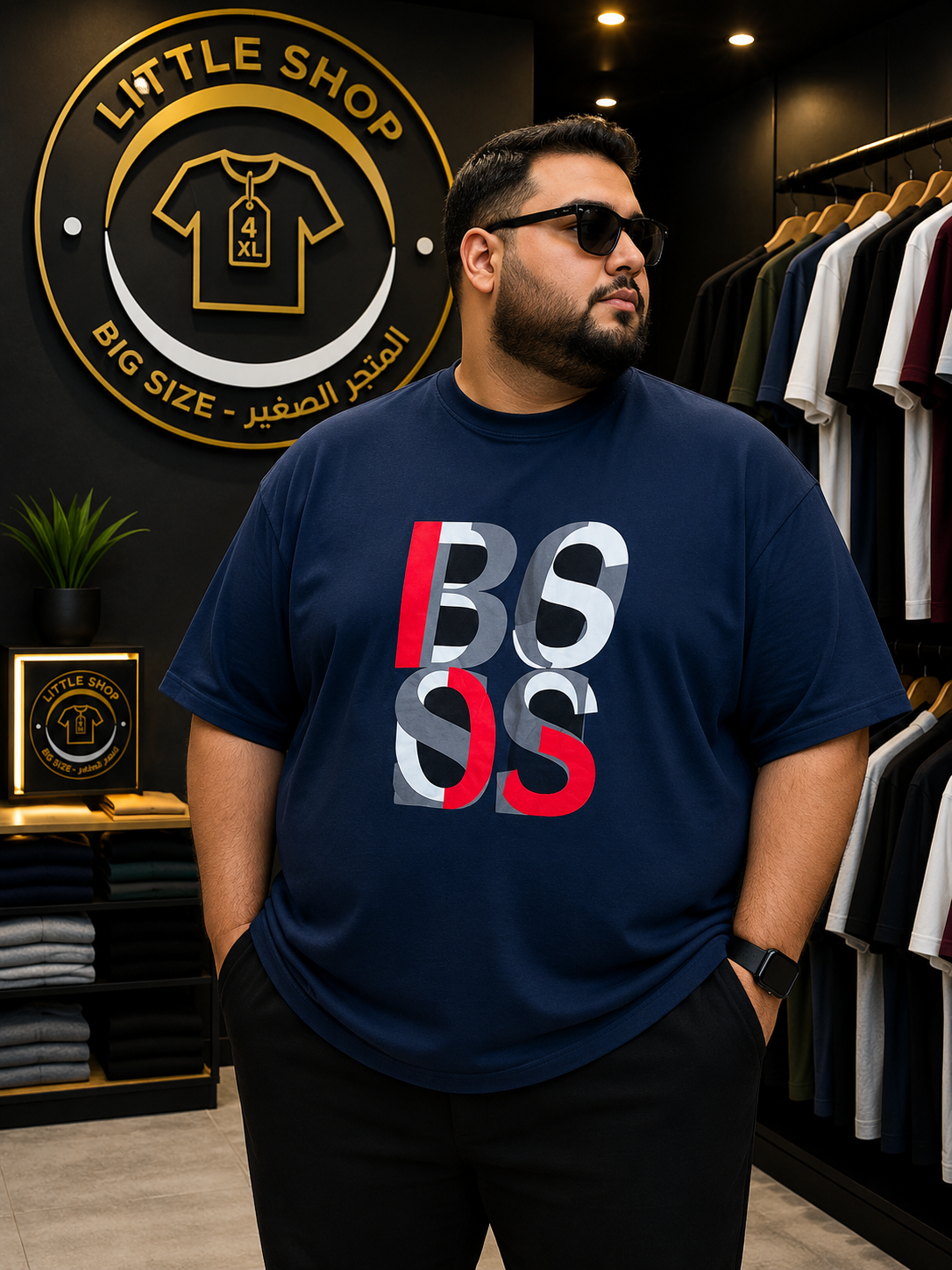 تيشيرت boss بيور