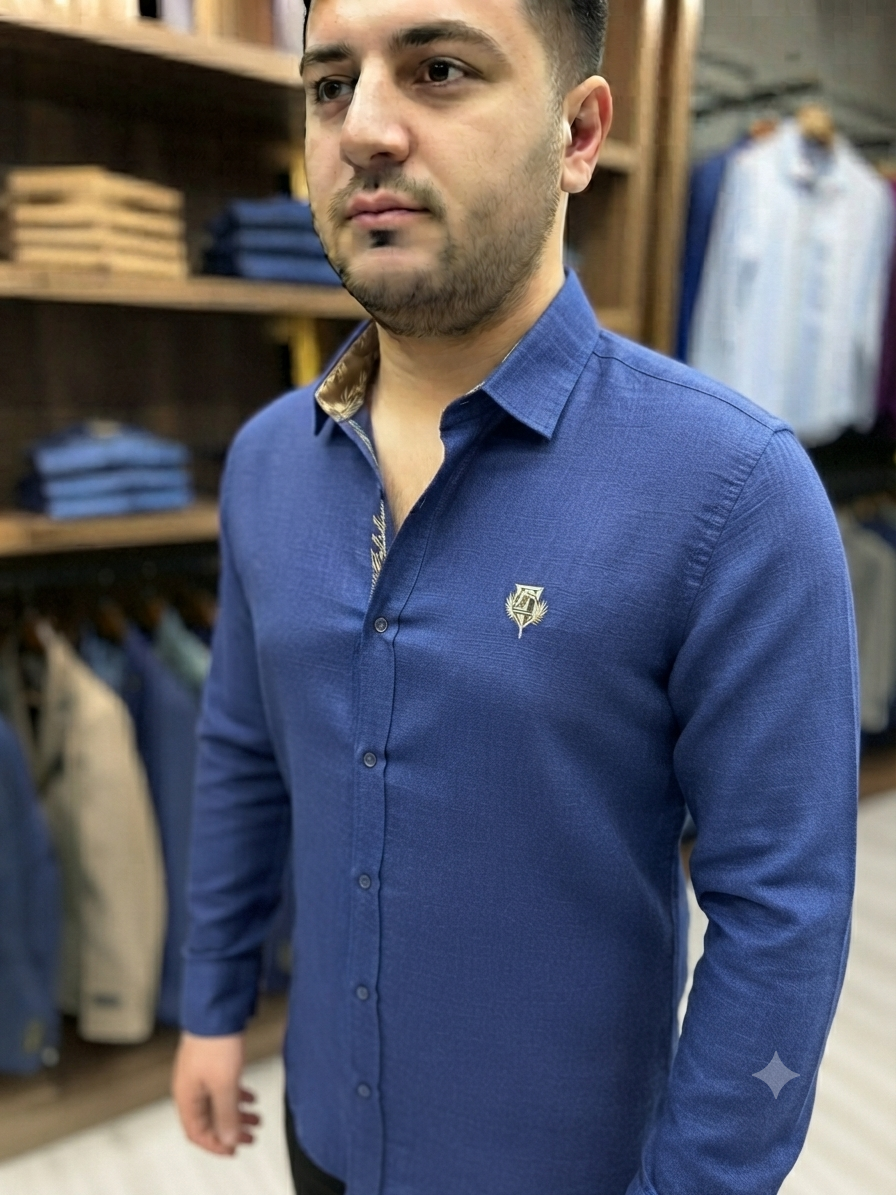 أزرق